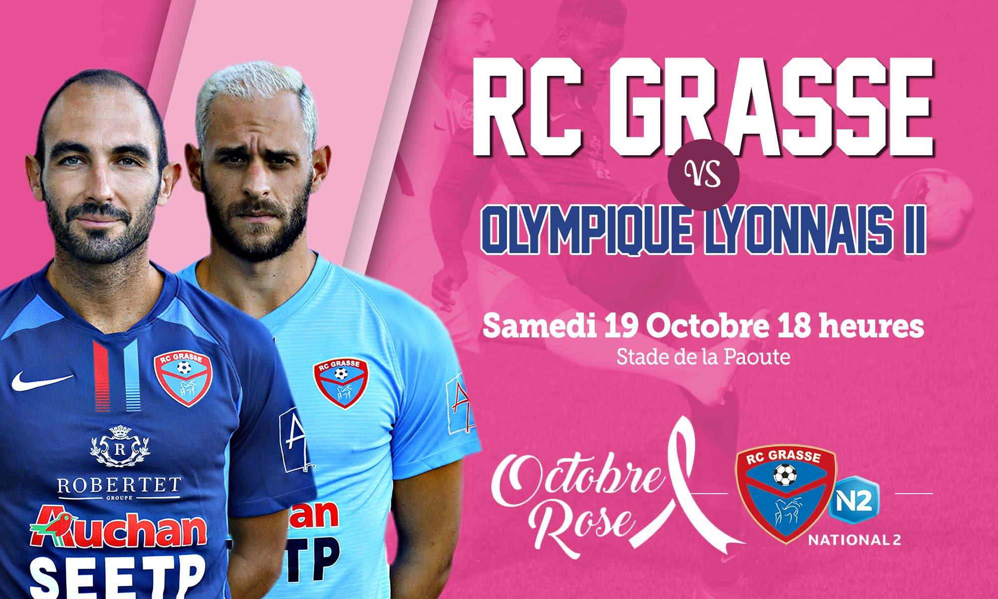 Le Racing s’associe à la campagne « Octobre Rose »