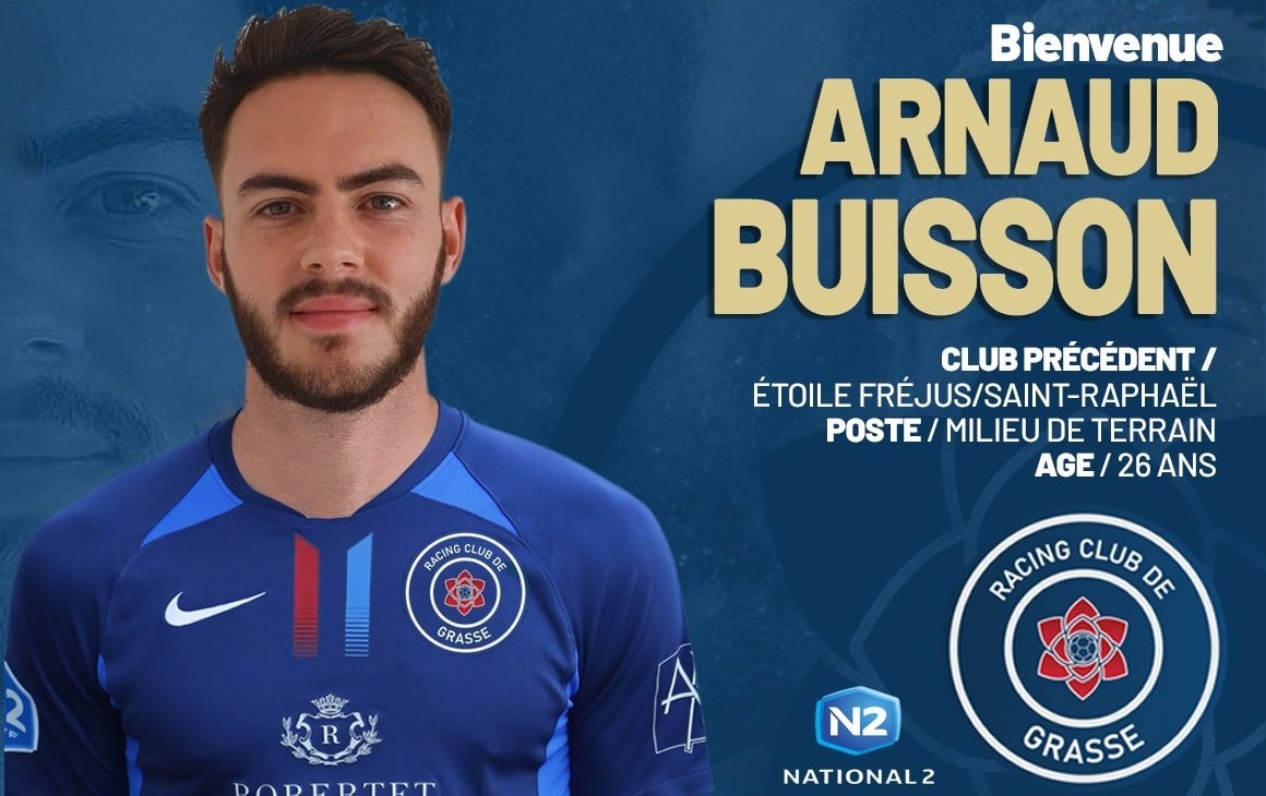 Arnaud Buisson rejoint le RC Grasse (officiel)