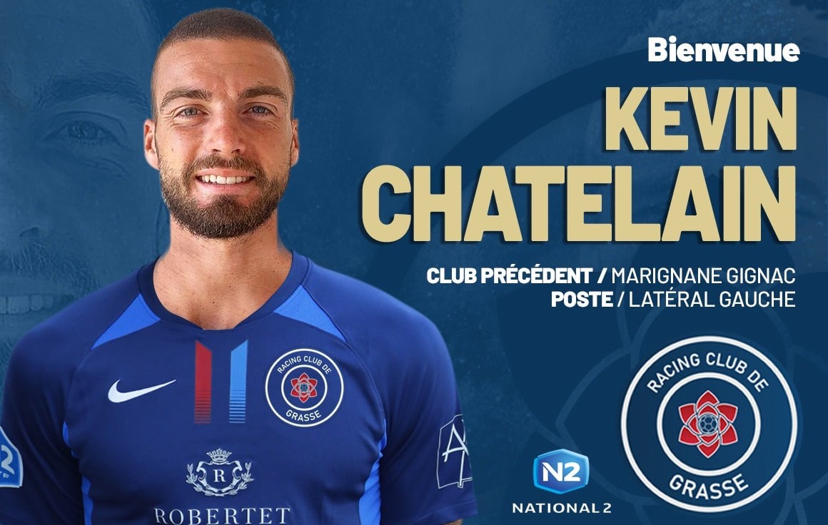 Kévin Châtelain s’engage avec le RC Grasse (officiel)