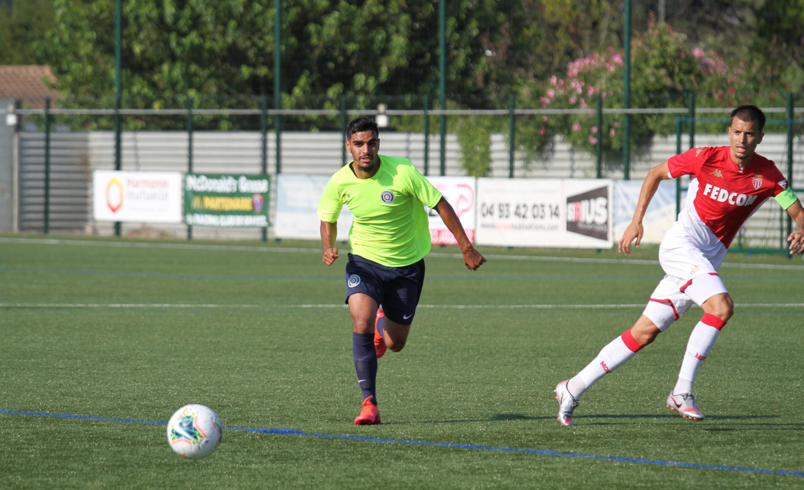 Amical : Le RC Grasse s’incline face à l’AS Monaco II