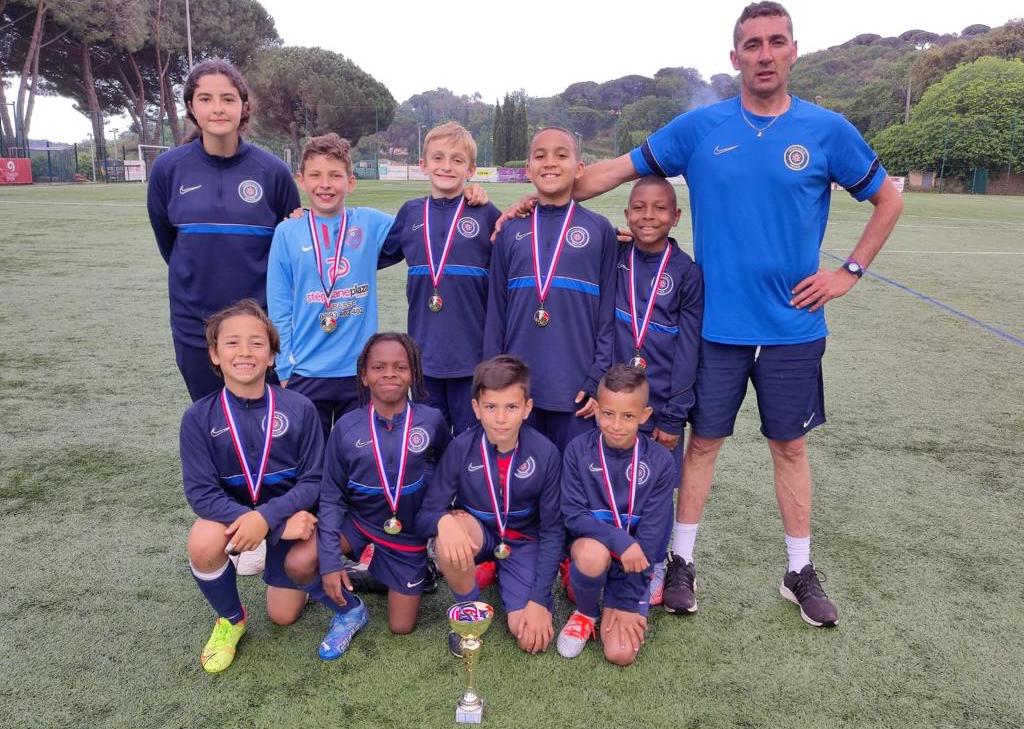 Les U10 de Fred Munuera reviennent de Ramatuelle avec les honneurs