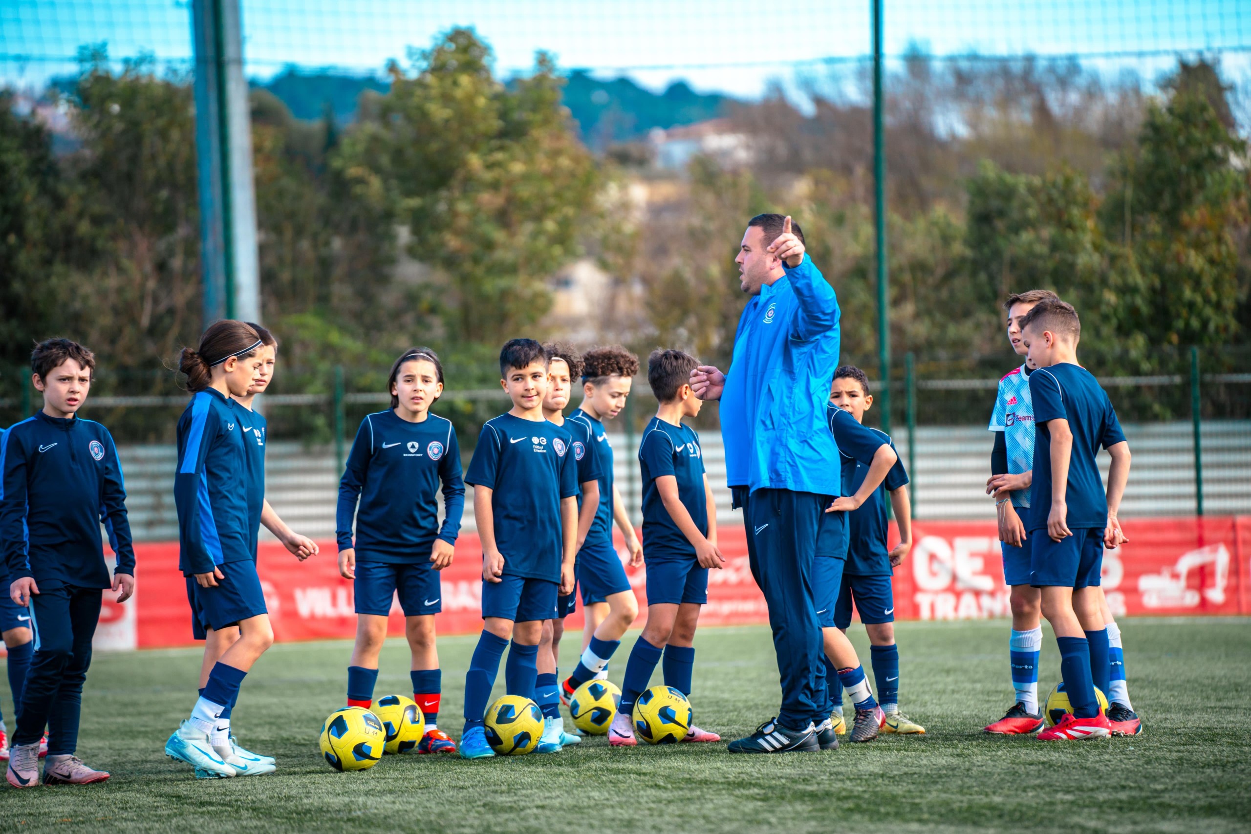 Anthony Russo, coach des U11 « Le plus important c’est la notion de plaisir et la progression individuelle ! « 